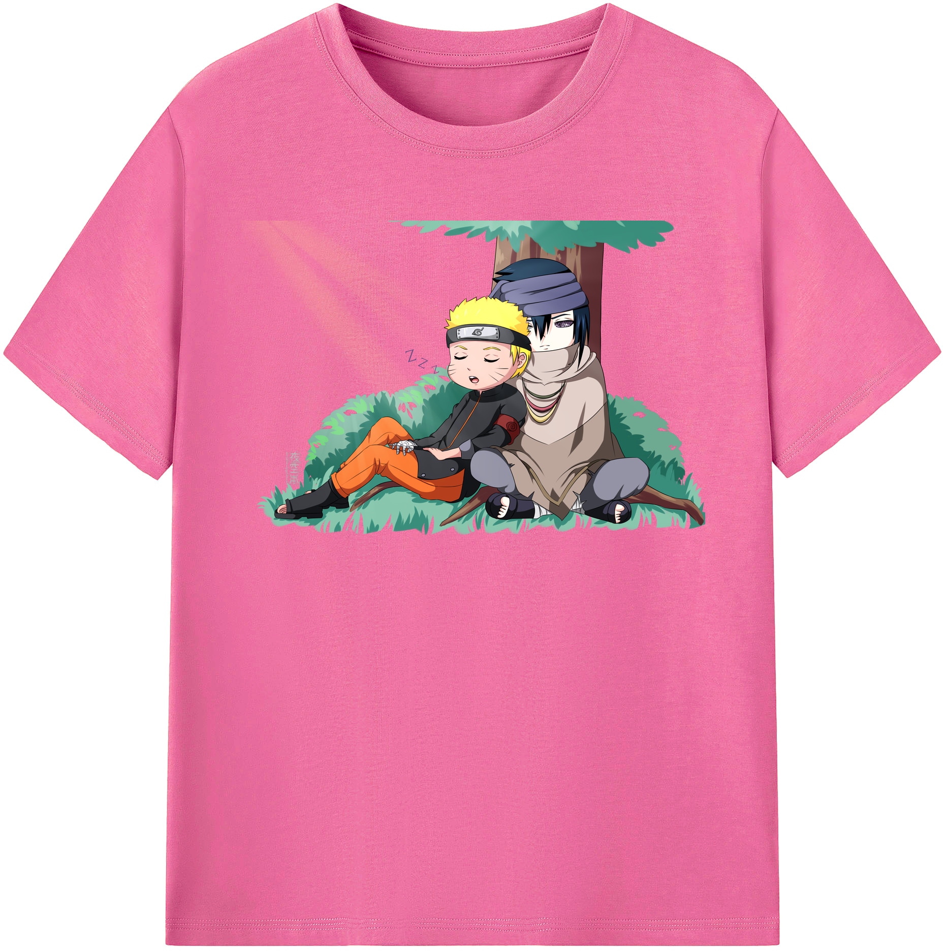 （画像用） NARUTO -ナルト- うずまき ナルト Uzumaki Naruto レディースカジュアルプリントTシャツ（綿100％）
